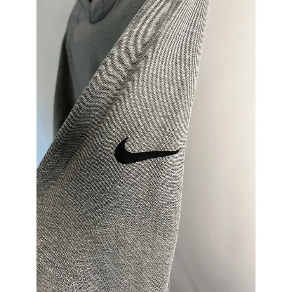 Nike Kevin Durant Clutch Elite Shooter Mens L Basketball Lightweight Hoodie Gray
